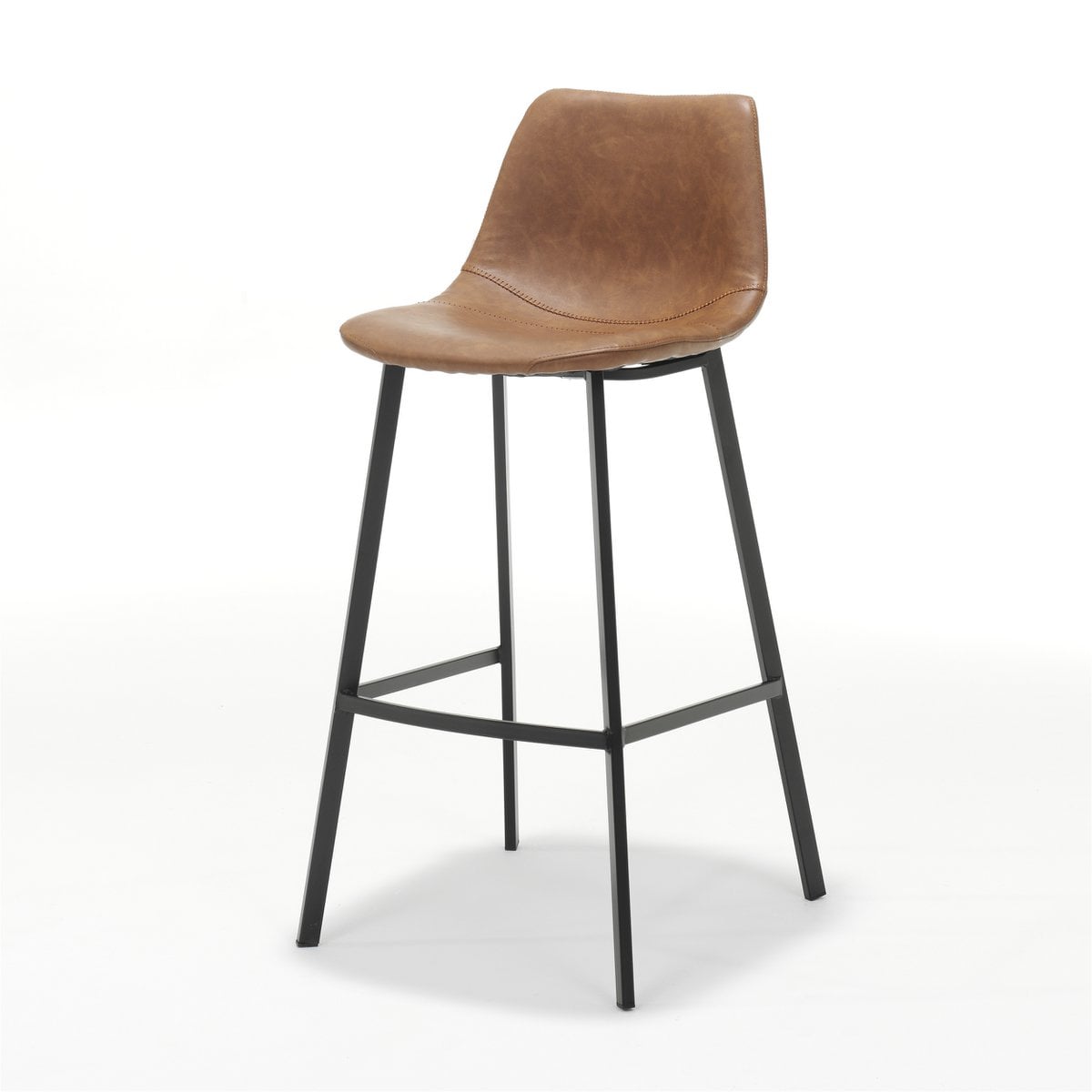 Barstoel - Bari Vintage Cognac