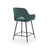 Barstoel - Katy Velours Stof Groen