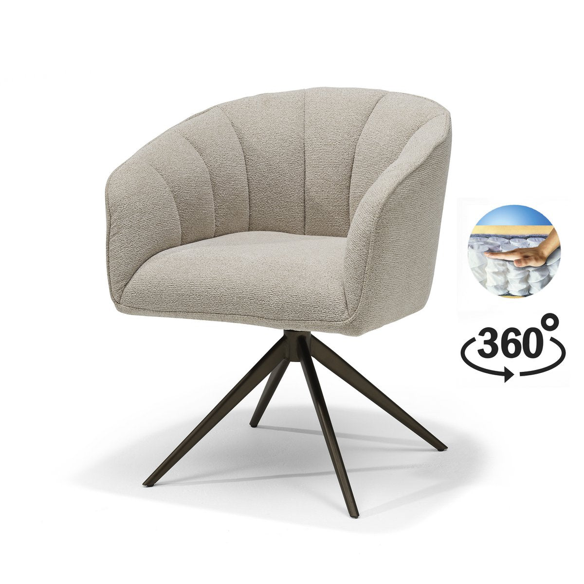 Cocoon Fauteuil - Sahara Beige Bruin
