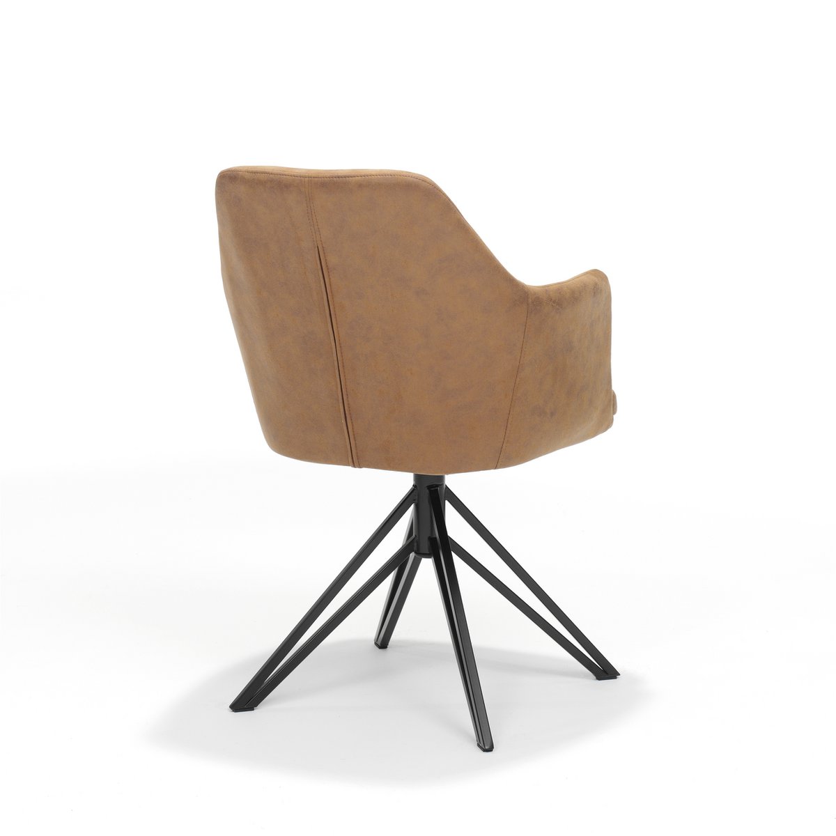 Eetkamerstoel - Calvin Cognac Soft