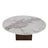 Eettafel - Urban Chique Rond Marmer Walnoot